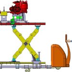 X Lift İmalatı ve Motor Yükleme Sistemleri